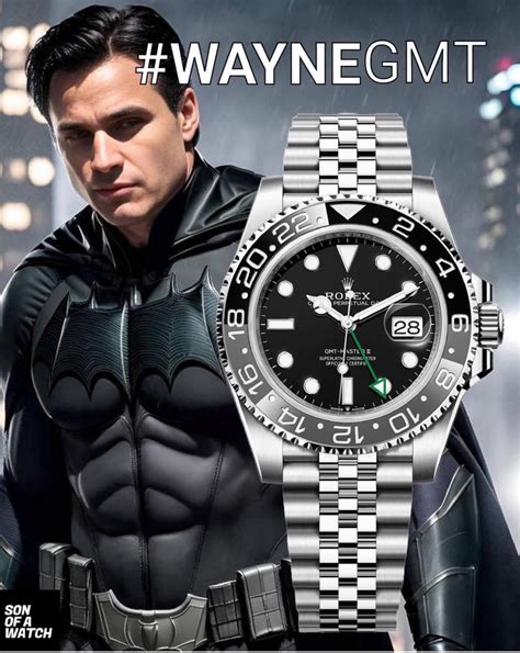 Rolex gmt bruce wayne